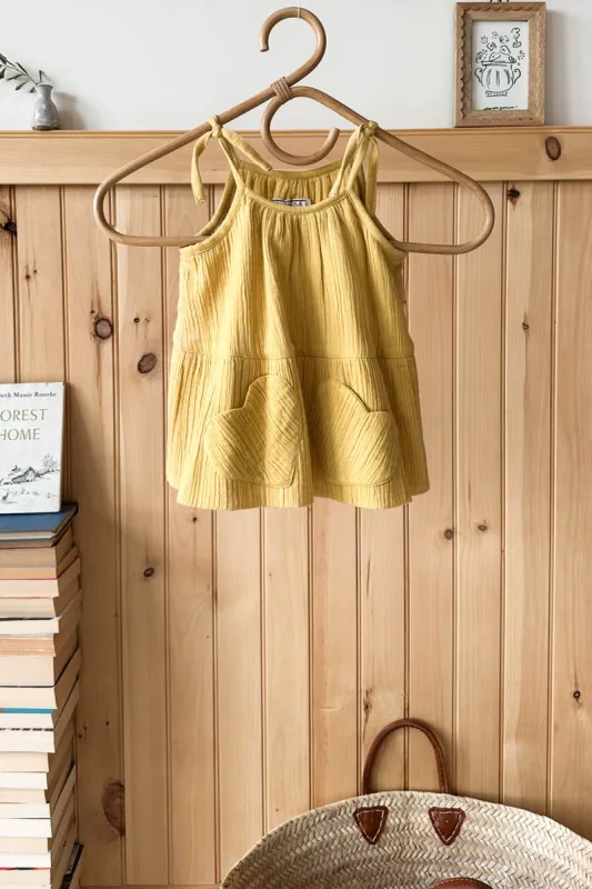 Little Fry Sunshine Top - Marigold Organic sold by Emerson Fry