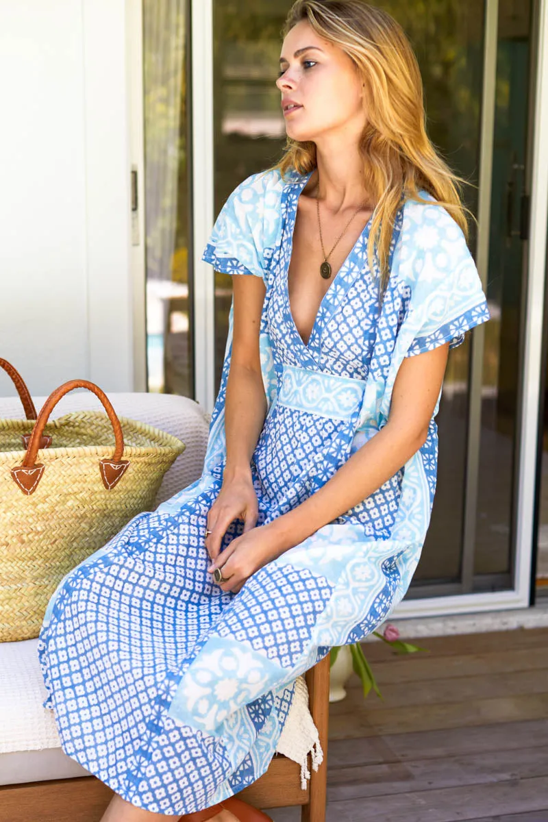 Daughters Caftan - Dark Blue Organic sold by Emerson Fry product image thumbnail 2