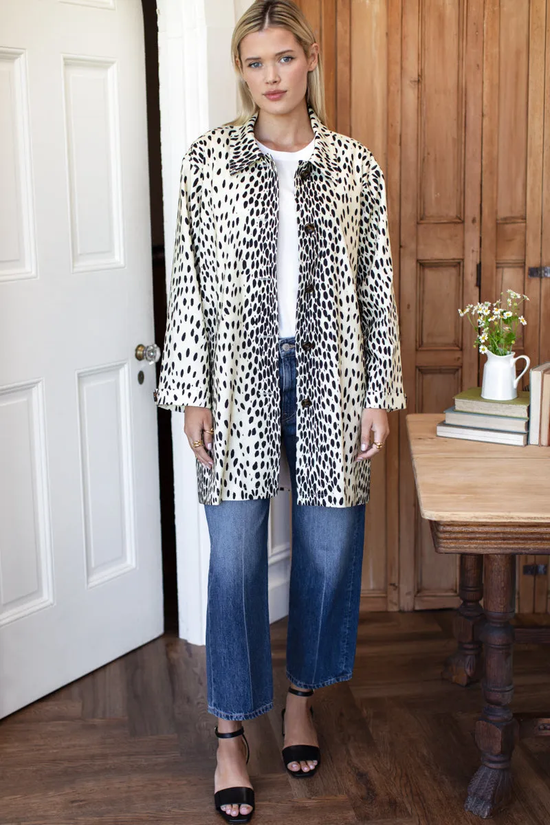 Atelier Short Coat - Leopard sold by Emerson Fry