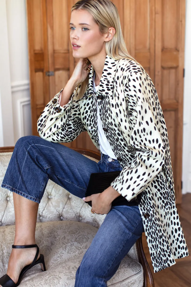 Atelier Short Coat - Leopard sold by Emerson Fry product image thumbnail 2