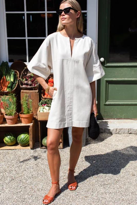 Structured Dress - Salt made by Emerson Fry