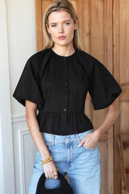 Bastille Top - Black Swan made by Emerson Fry