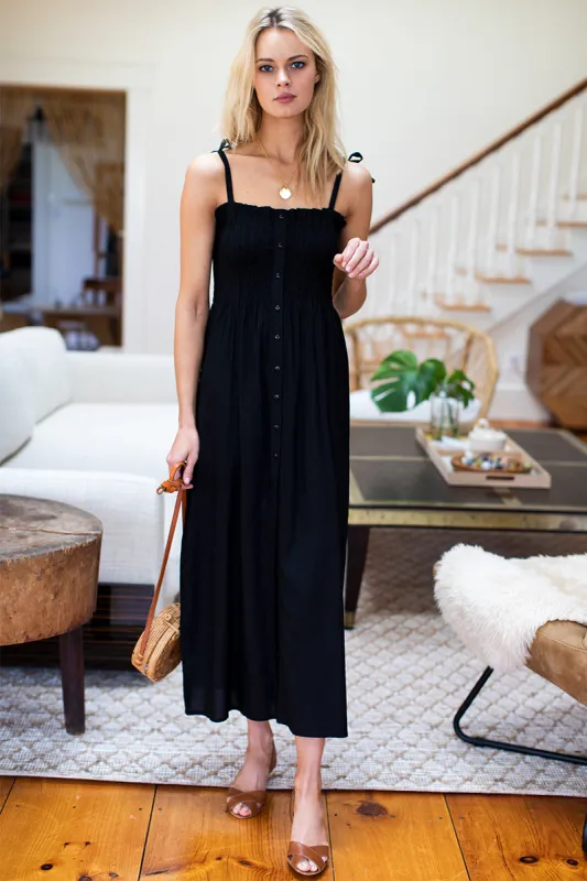 Santiago Sundress - Black sold by Emerson Fry