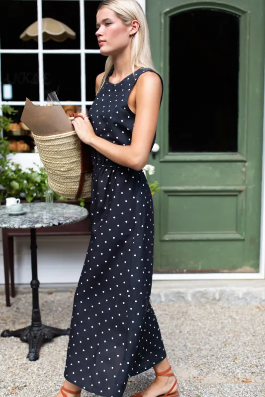 Atelier Sundress - Small Dots Tuxedo + Ivory made by Emerson Fry