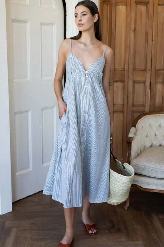 Ladder Dress - Mandela Stripes made by Emerson Fry