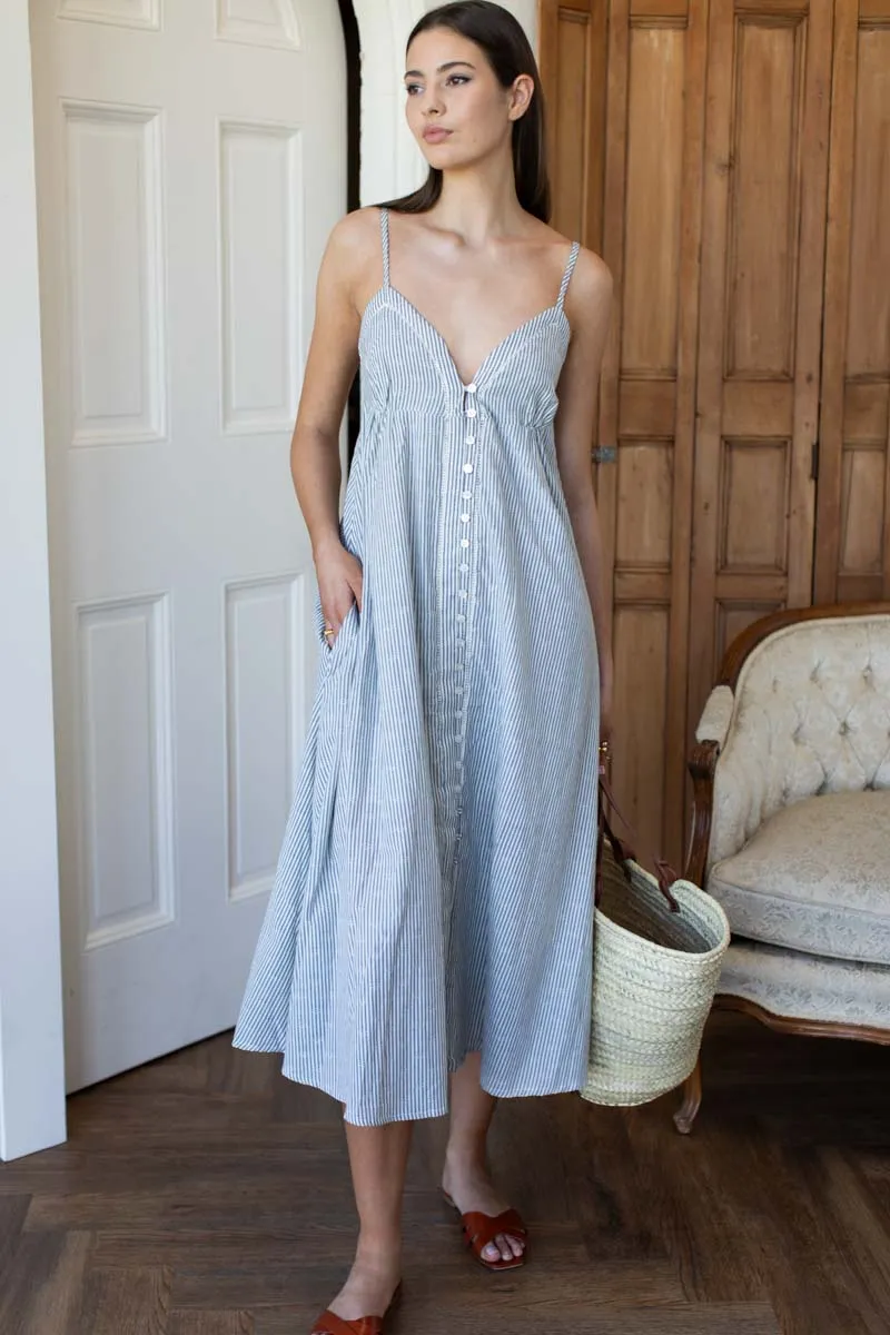 Ladder Dress - Mandela Stripes sold by Emerson Fry