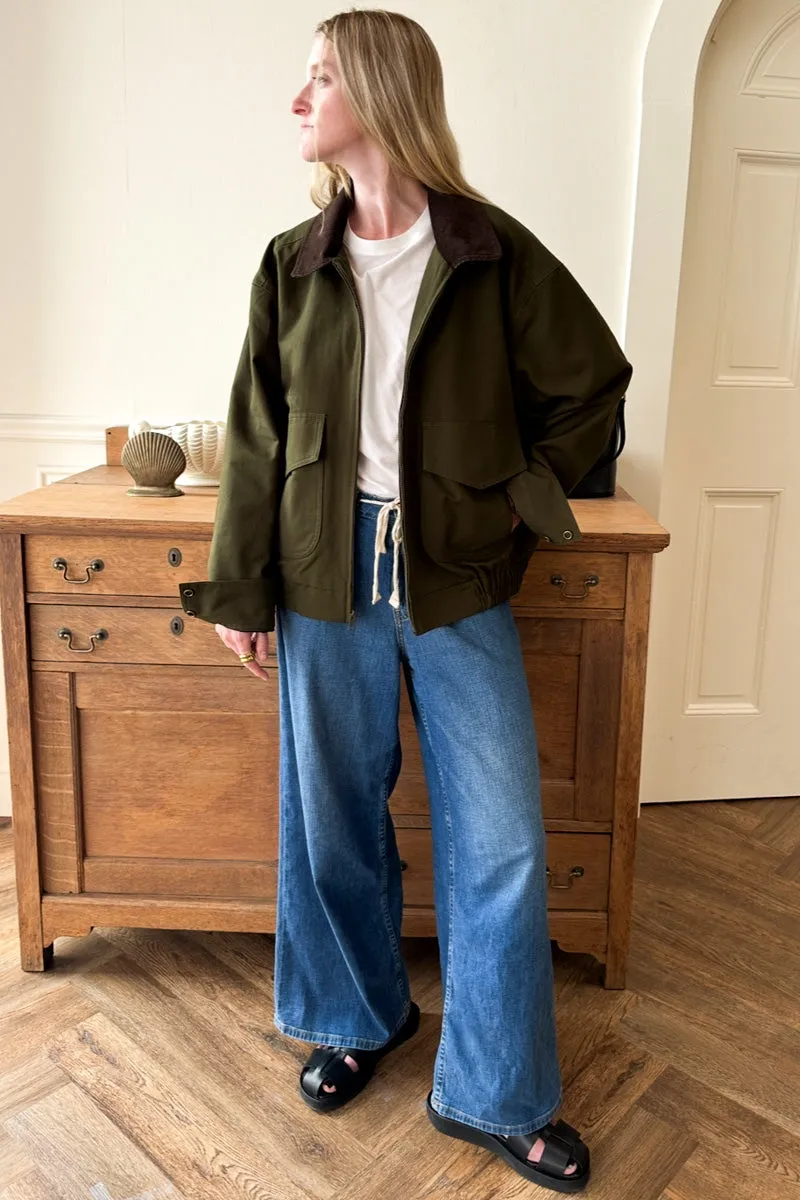 Relaxed Bomber - Basil sold by Emerson Fry product image thumbnail 2