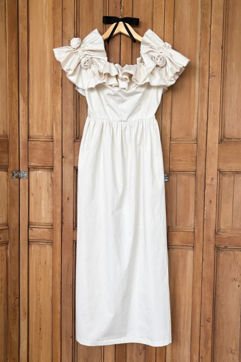 Rosette Dress - White Swan sold by Emerson Fry product image thumbnail 2