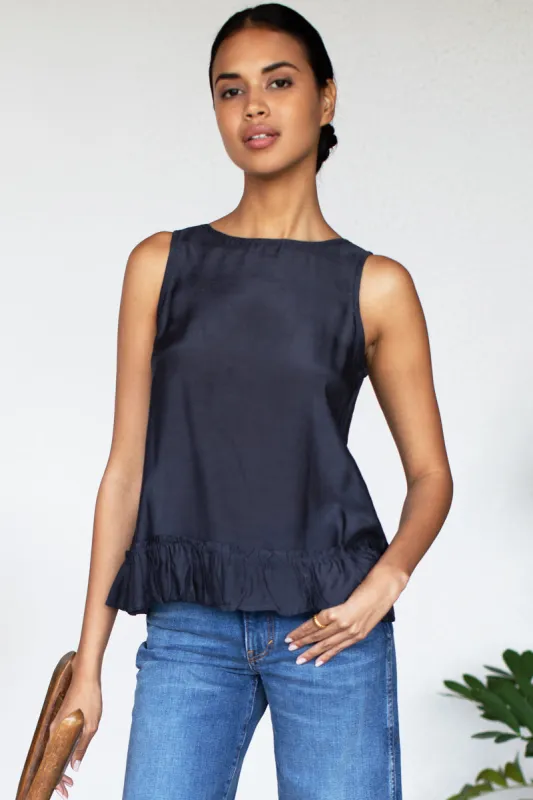 Meringue Blouse - Midnight made by Emerson Fry