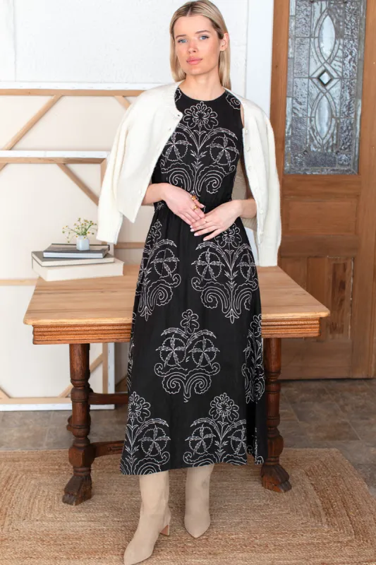 Studio Sundress - Maeve Outline black made by Emerson Fry