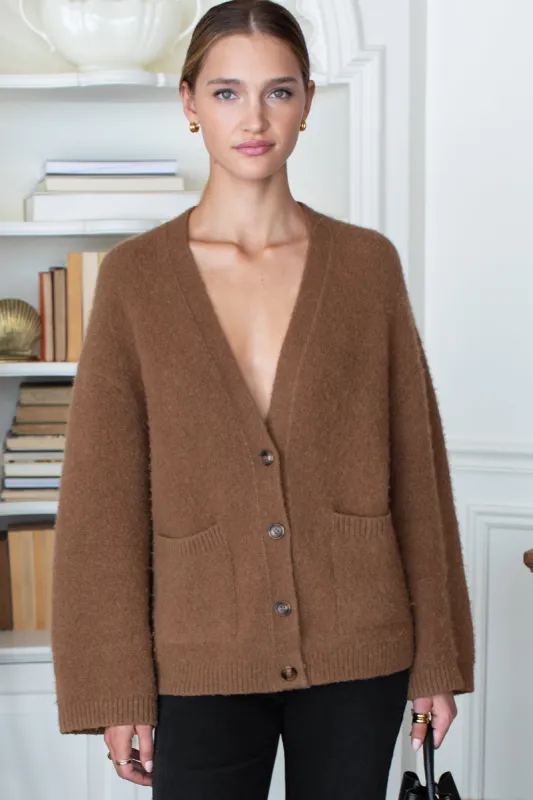 Frankie Cardigan - Camel made by Emerson Fry