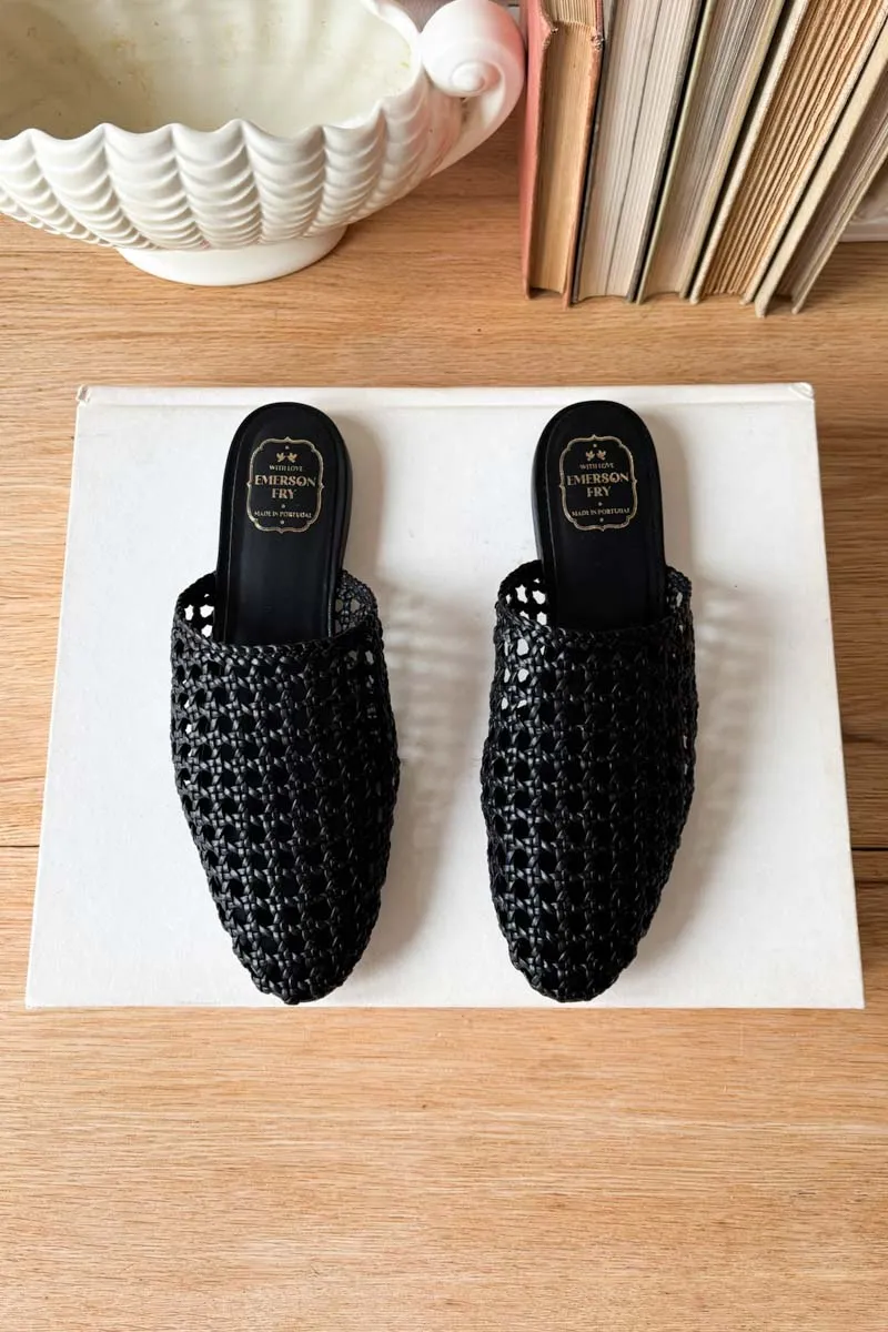 Woven Slide - Black Beauty sold by Emerson Fry product image thumbnail 3