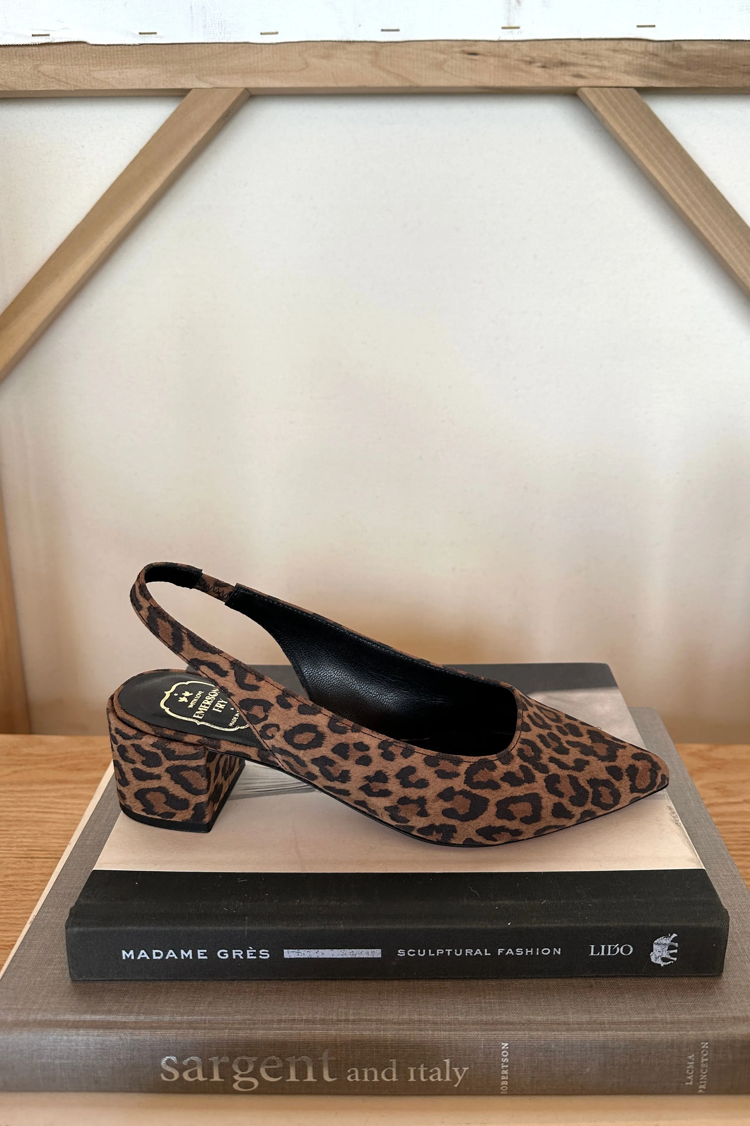 Lou Walking Slingback - Leopard sold by Emerson Fry product image thumbnail 4
