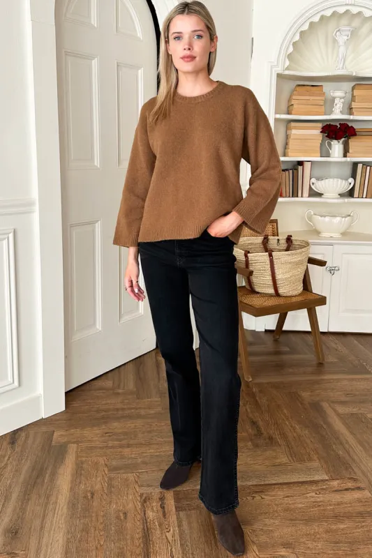 Eloise Sweater - Camel made by Emerson Fry