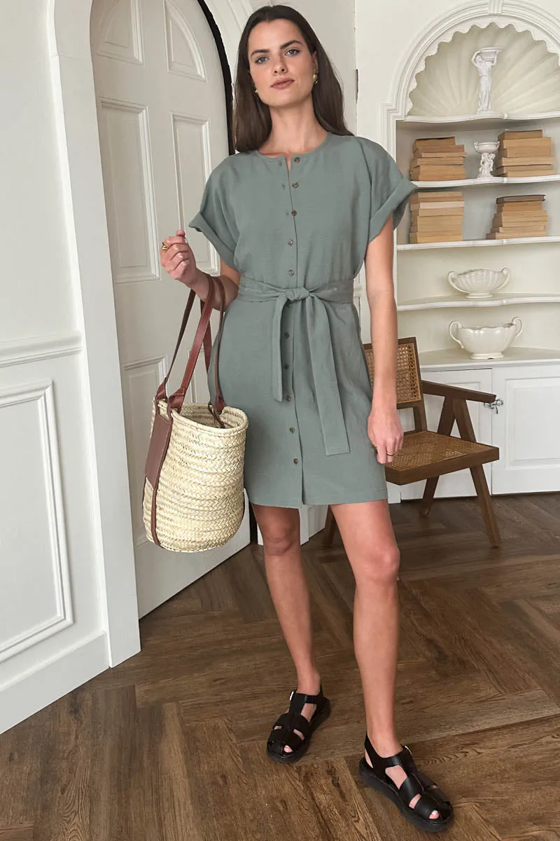 Desert Dress Short - Agave Green sold by Emerson Fry