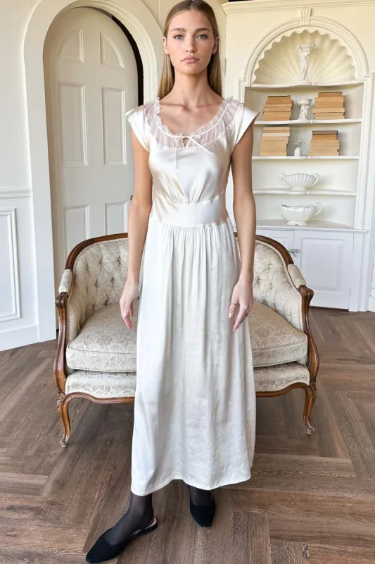 Barbizon Dress - Pearled Ivory sold by Emerson Fry