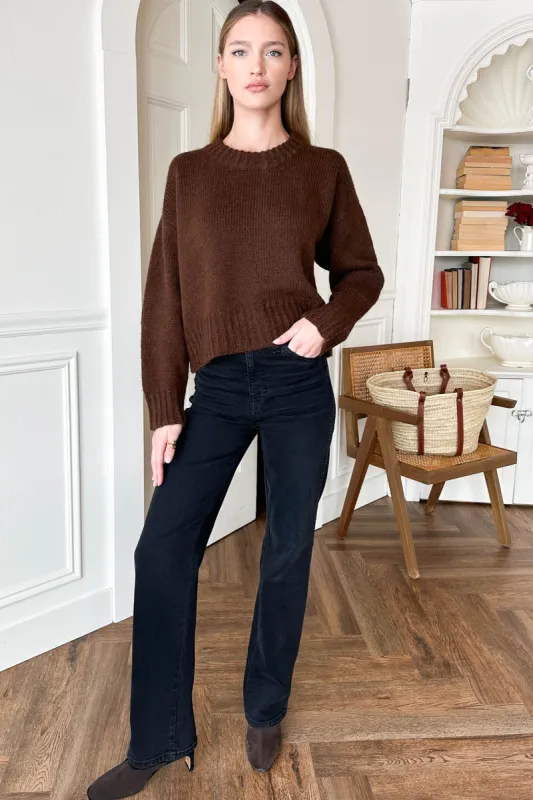 Cozy Sweater - Cocoa made by Emerson Fry