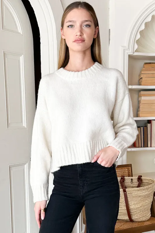 Cozy Sweater - Gardenia made by Emerson Fry