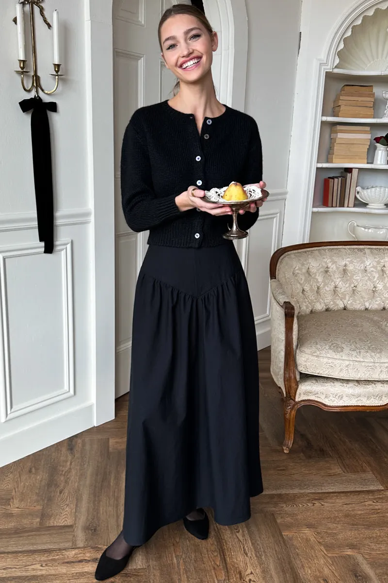 A Line Maxi Skirt - Black Swan sold by Emerson Fry product image thumbnail 2