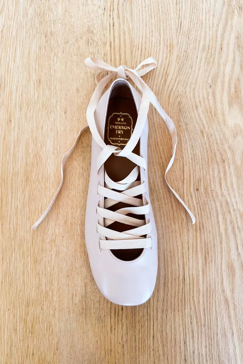 Tie Up Flat - Soft Pink sold by Emerson Fry product image thumbnail 3