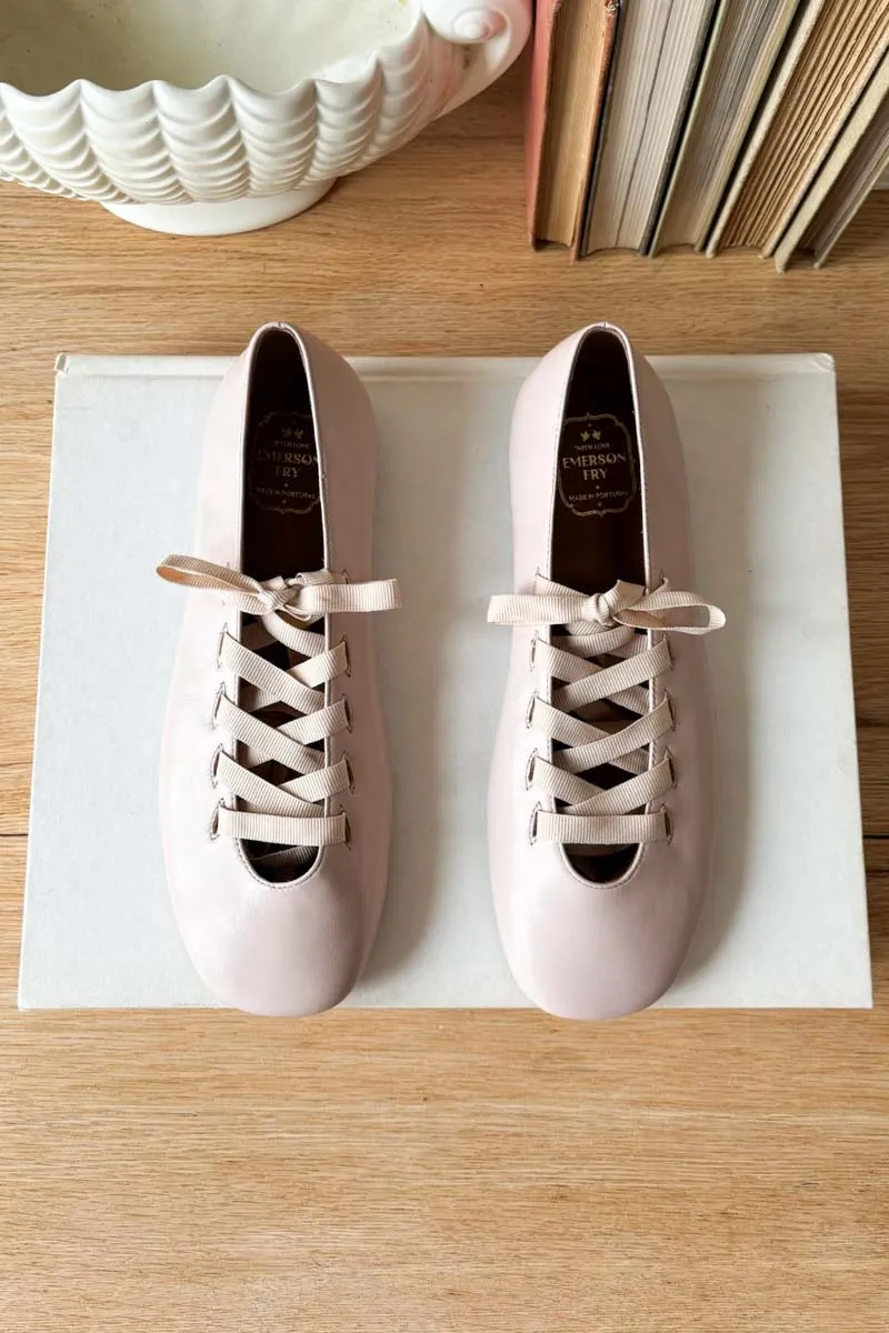 Tie Up Flat - Soft Pink sold by Emerson Fry product image thumbnail 2
