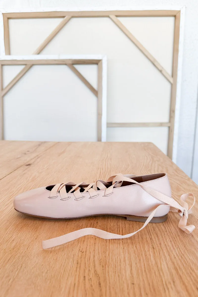 Tie Up Flat - Soft Pink sold by Emerson Fry product image thumbnail 4