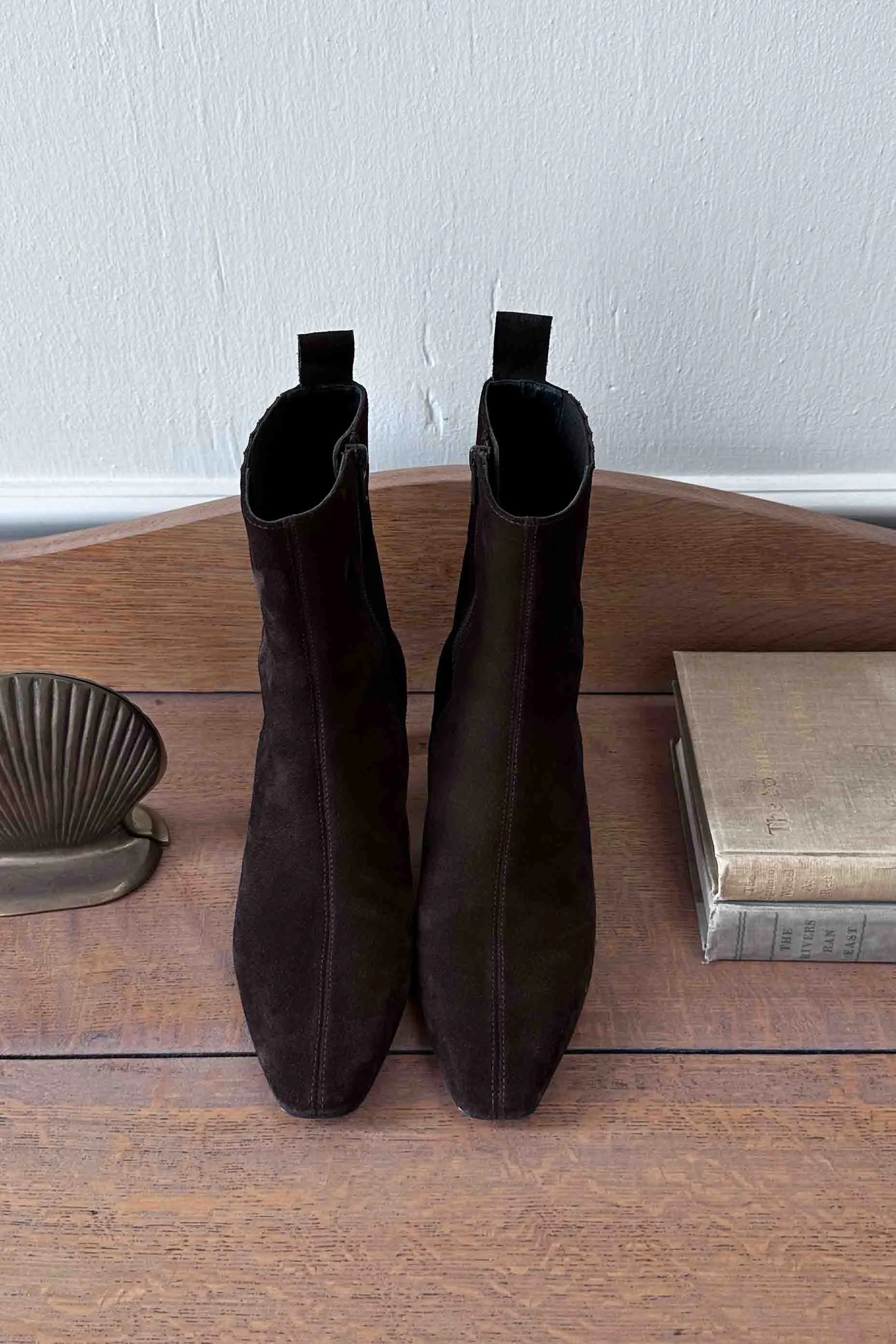 Frankie Ankle Boot - Cocoa Suede sold by Emerson Fry product image thumbnail 3