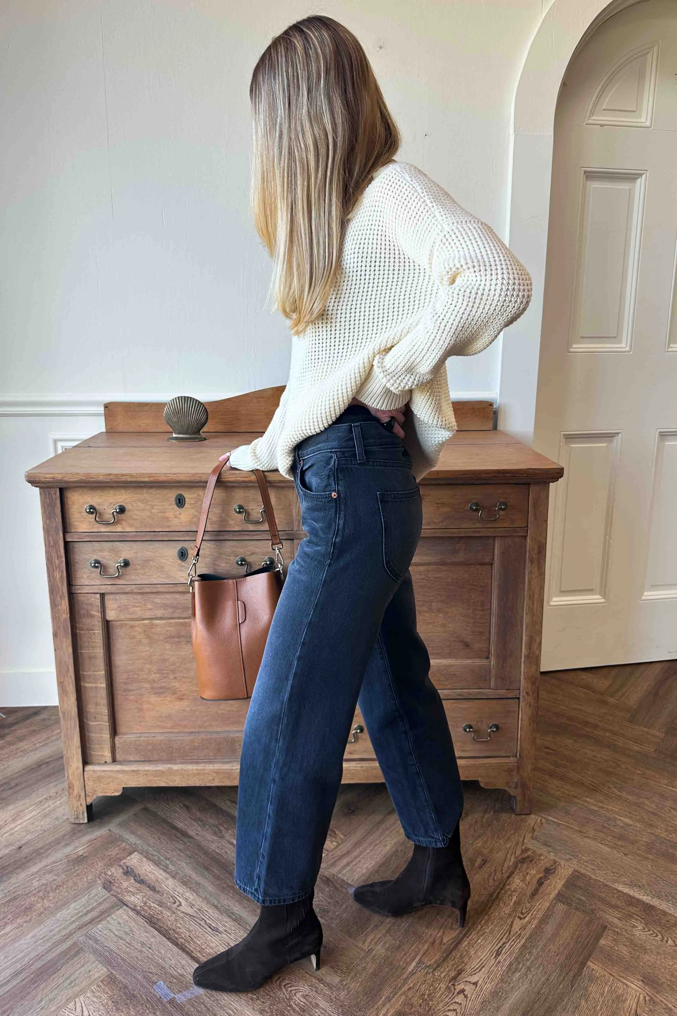 Frankie Ankle Boot - Cocoa Suede sold by Emerson Fry product image thumbnail 4