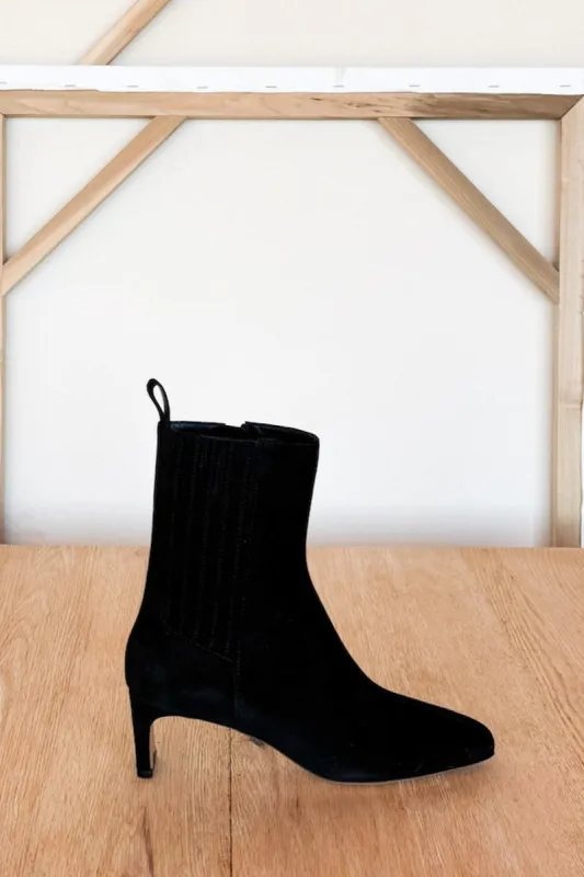 Frankie Ankle Boot - Black Beauty made by Emerson Fry