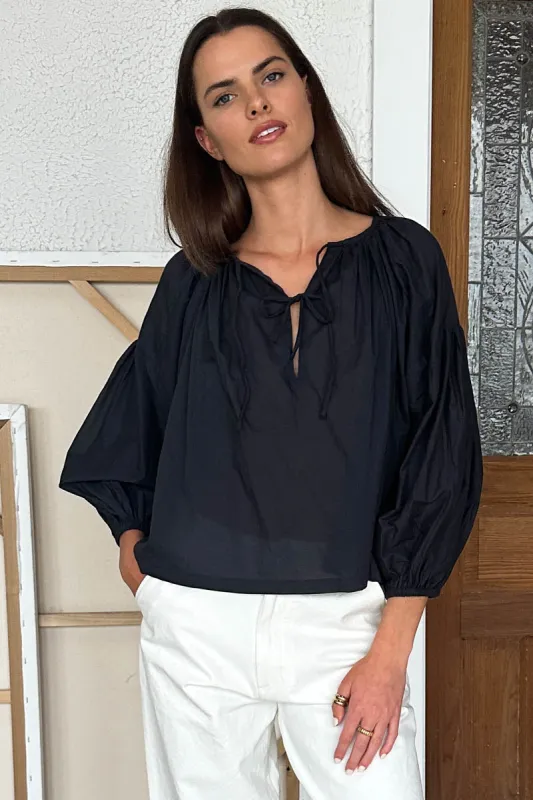 Folk Top - Midnight Organic made by Emerson Fry