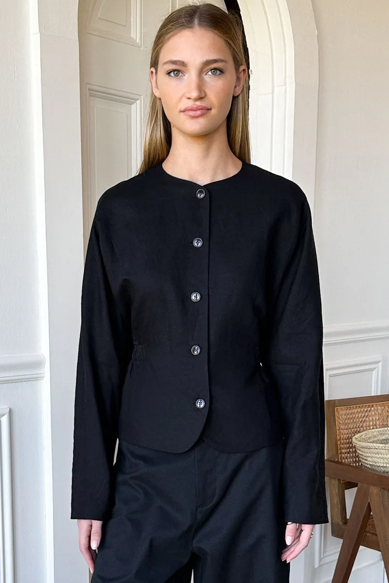Atelier Cinch Jacket - Black sold by Emerson Fry product image thumbnail 4