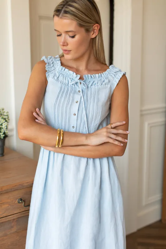 Roussillon Dress - Skywriting made by Emerson Fry