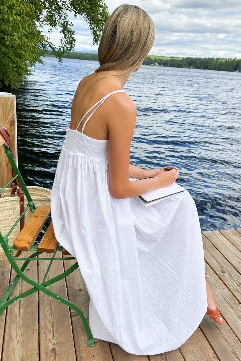 Baroque Maxi Sundress - Salt sold by Emerson Fry product image thumbnail 3