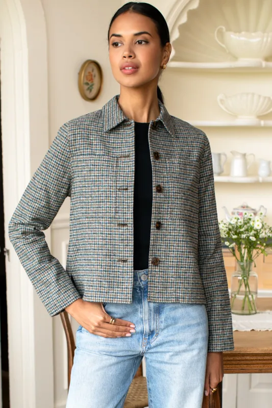 Atelier Pocket Jacket - Gun Club Check made by Emerson Fry