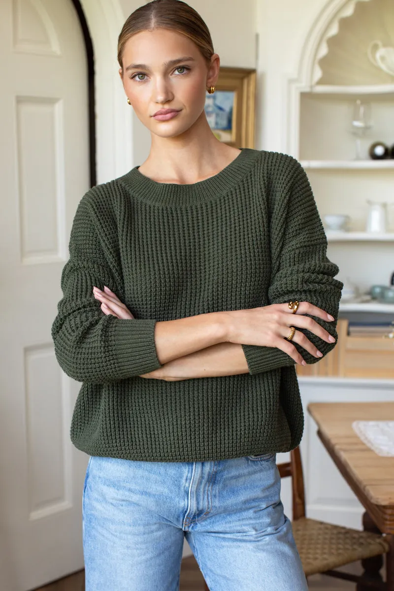 Daily Sweater - Army Organic sold by Emerson Fry product image thumbnail 2