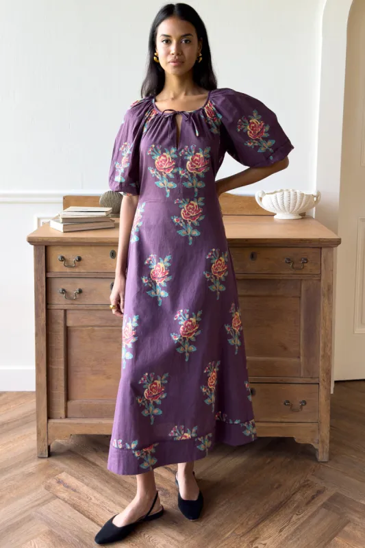 Bethany Dress - Twilight Bloom Organic made by Emerson Fry
