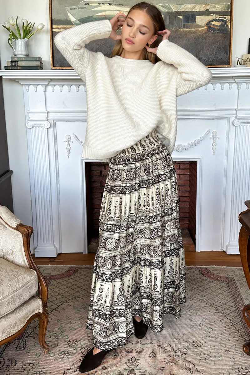 Shirred Skirt - Shadow Noir sold by Emerson Fry product image thumbnail 2