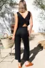 Roma Pant - Black Linen sold by Emerson Fry