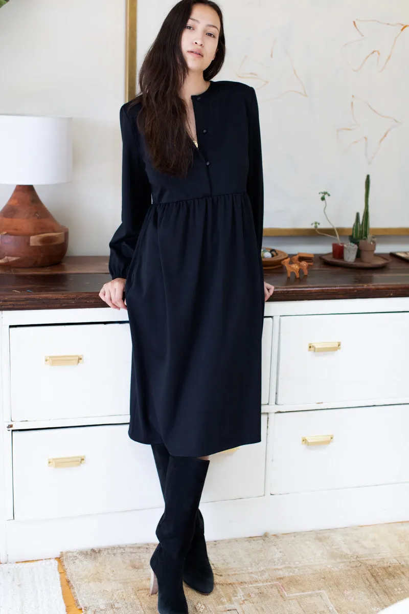 Selby Midi Knit Dress - Black Ponte sold by Emerson Fry product image thumbnail 2