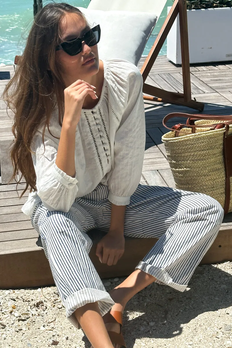 Lucy Heirloom Blouse - Ivory sold by Emerson Fry product image thumbnail 5