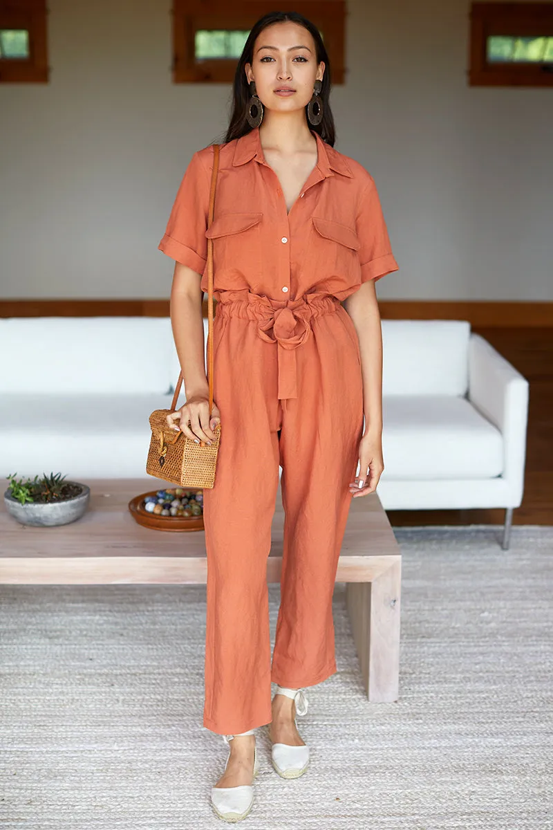 Paris Pant - Mojave Linen sold by Emerson Fry