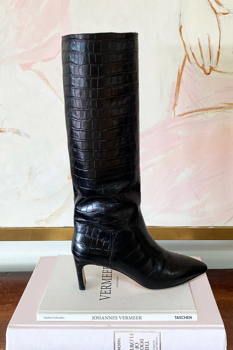 Lou Walking Boot - Black Croc - Imperfect sold by Emerson Fry product image thumbnail 3