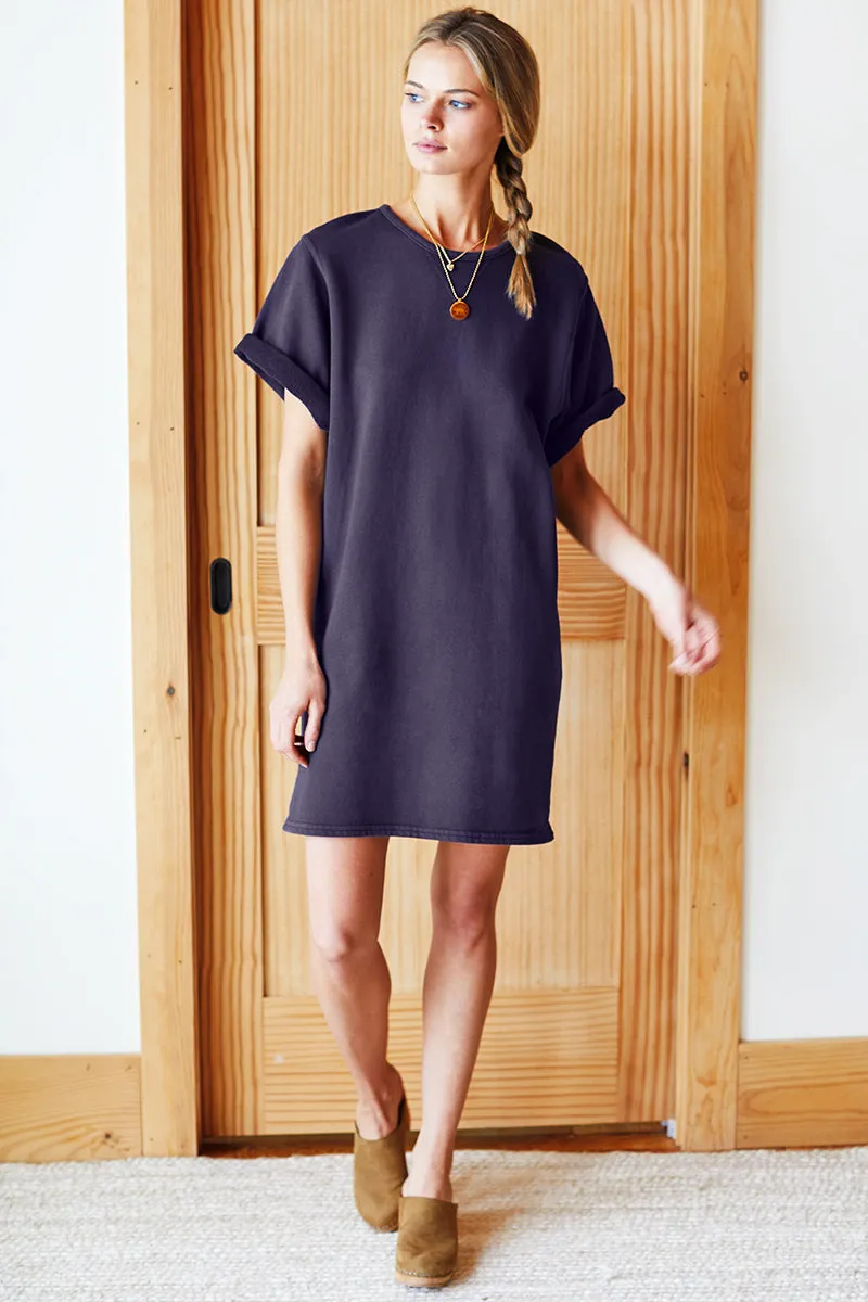 Shorty Sweatshirt Dress - Washed Black Organic sold by Emerson Fry product image thumbnail 5