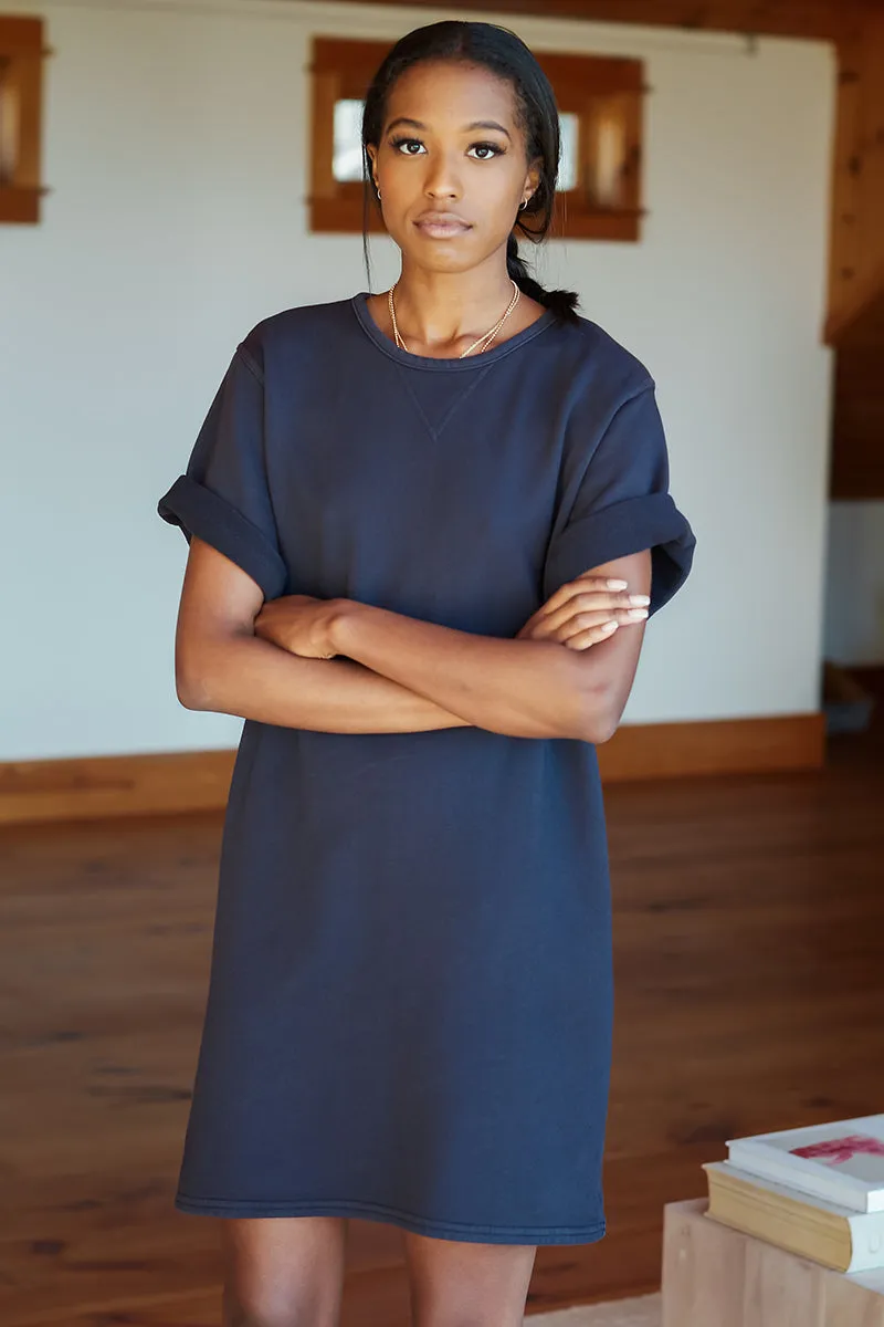 Shorty Sweatshirt Dress - Washed Black Organic sold by Emerson Fry product image thumbnail 2