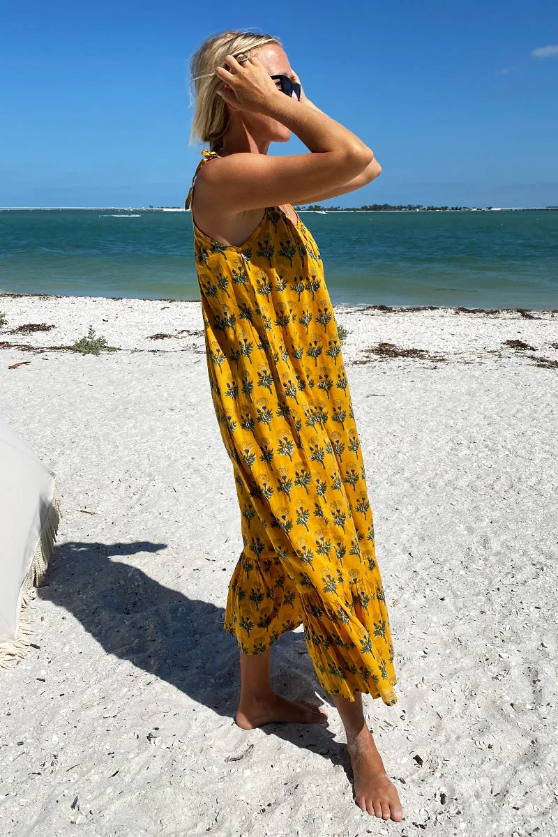 India Sundress - Marigolds Yellow Organic sold by Emerson Fry product image thumbnail 3