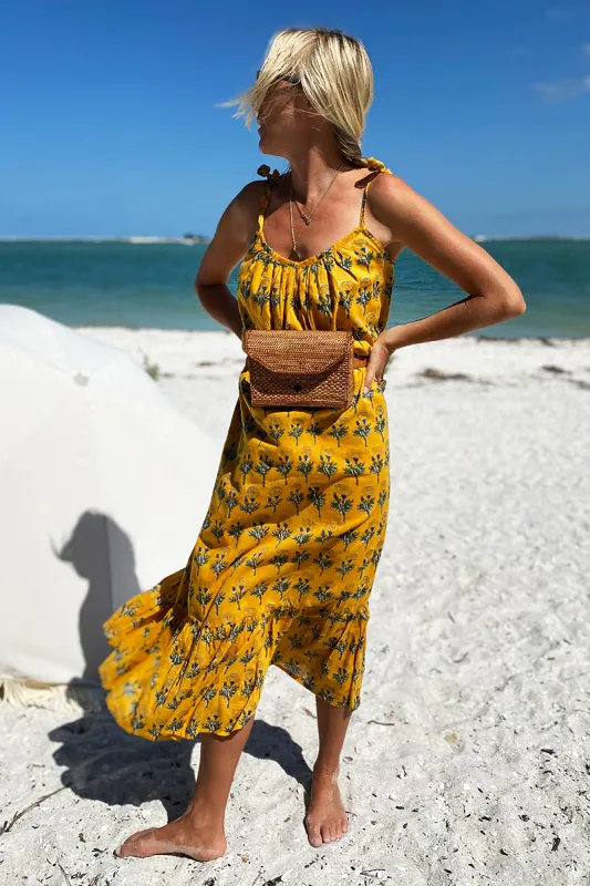 India Sundress - Marigolds Yellow Organic sold by Emerson Fry