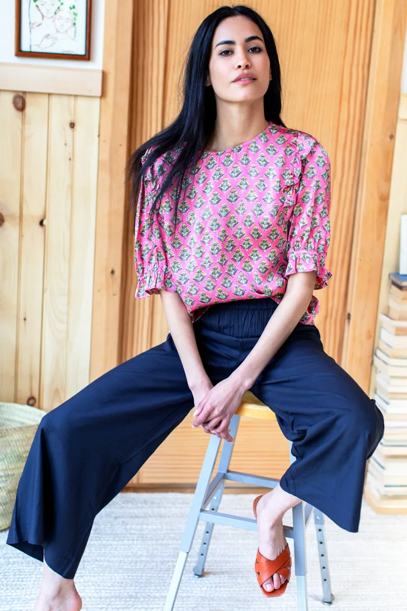 Pearl Blouse - Rose of Indies Silk sold by Emerson Fry product image thumbnail 5