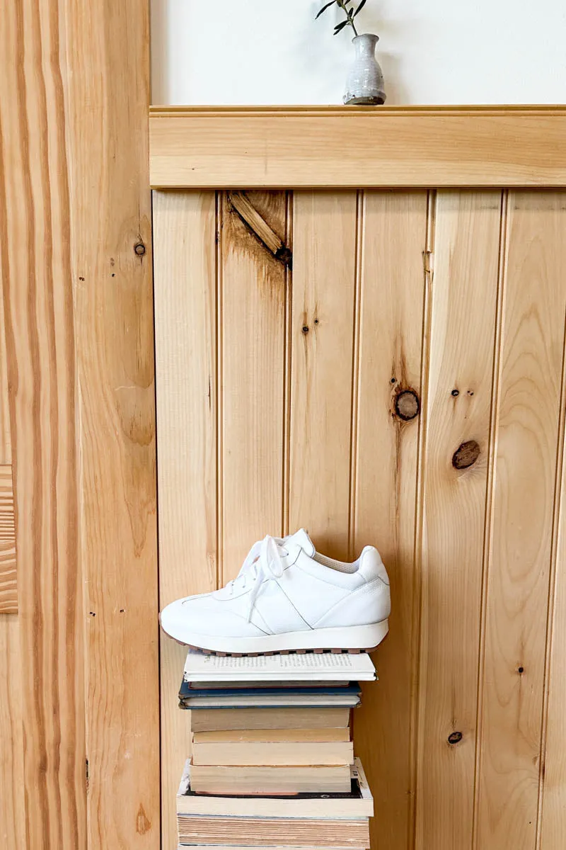 Daily Trainer - White Pebbled Leather sold by Emerson Fry product image thumbnail 2