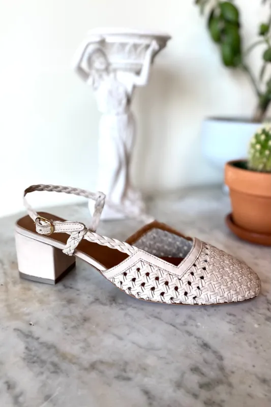 Frankie Walking Slingback - Putty sold by Emerson Fry