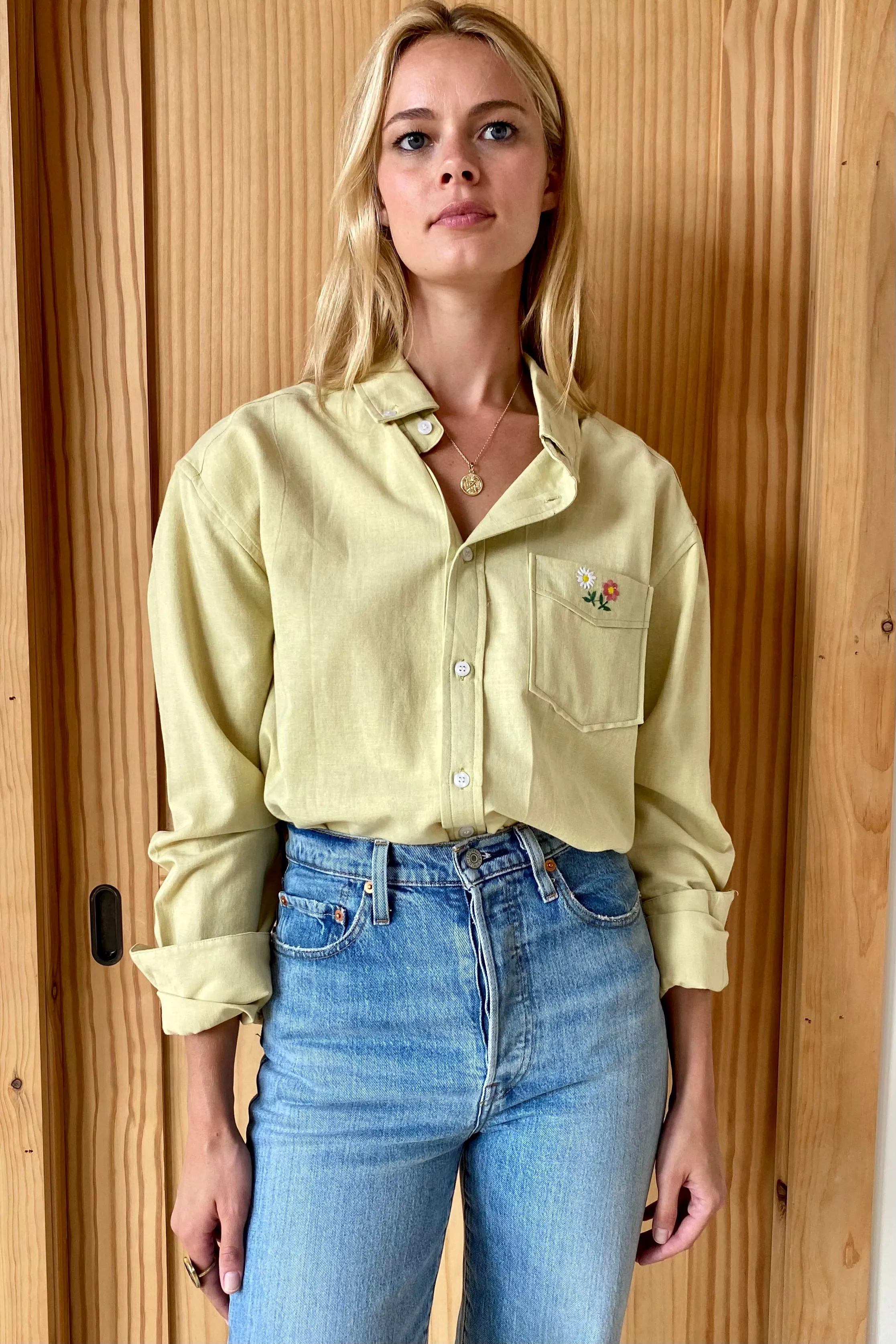 Ryan Shirt - Lemongrass Organic sold by Emerson Fry product image thumbnail 2